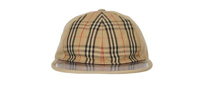 Burberry PVC Snap Baseball Cap, front view